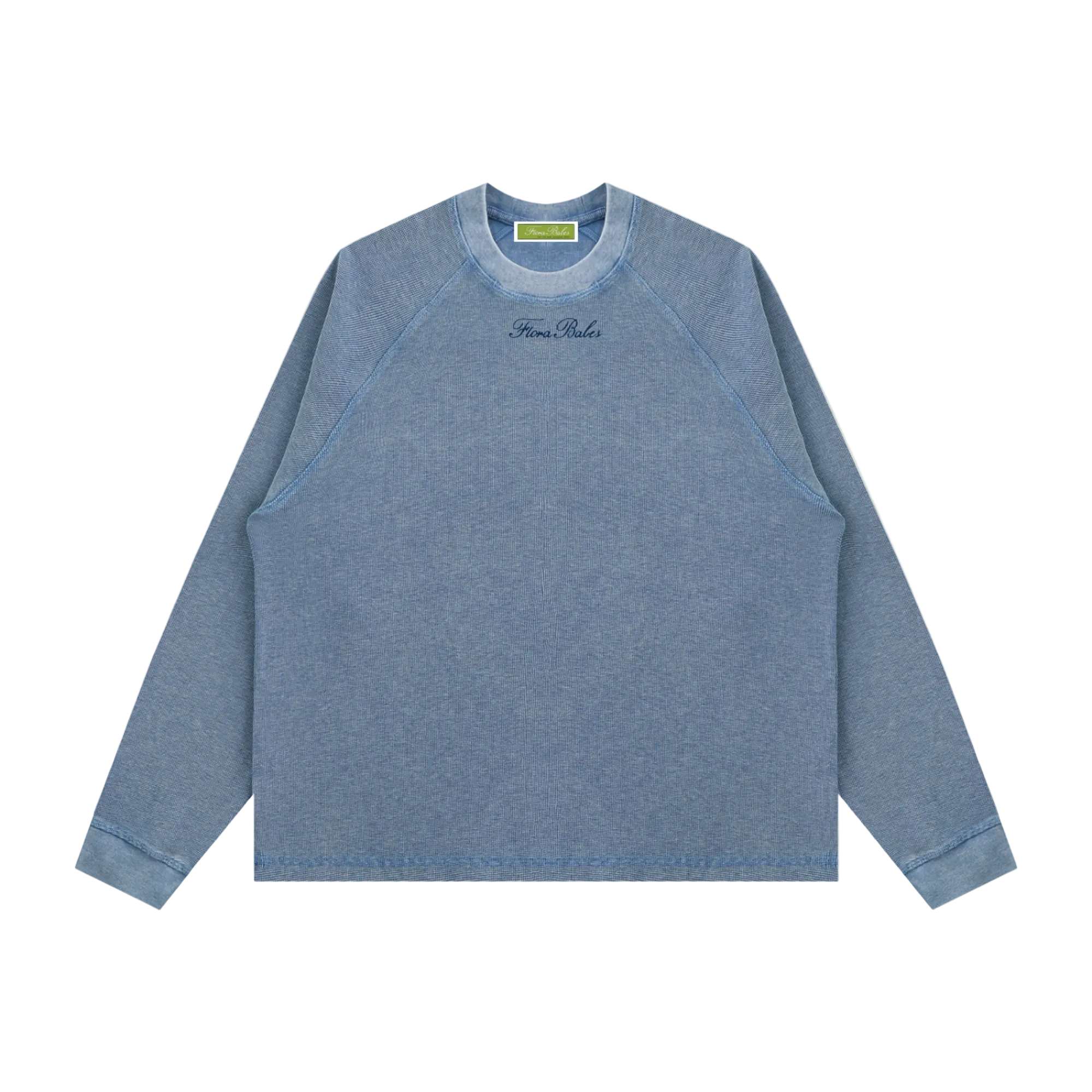Bleu Poudré l Knit Fisherman’s Pullover
