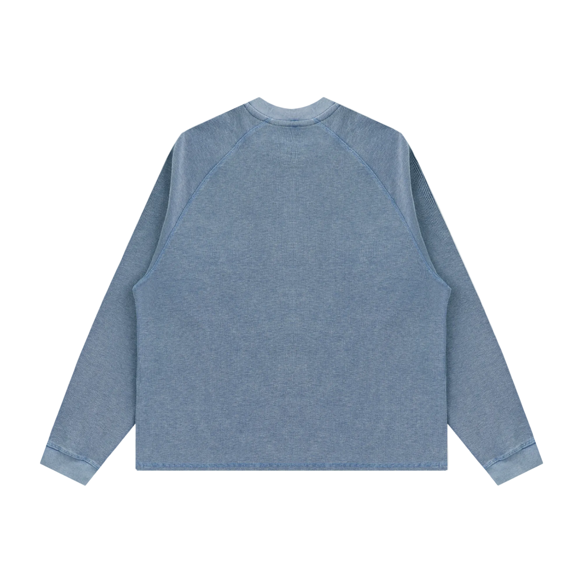 Bleu Poudré l Knit Fisherman’s Pullover