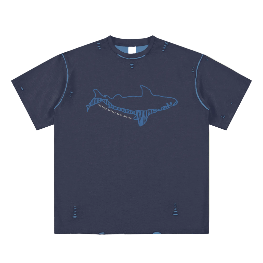 Shark Morsure Surfing Knit