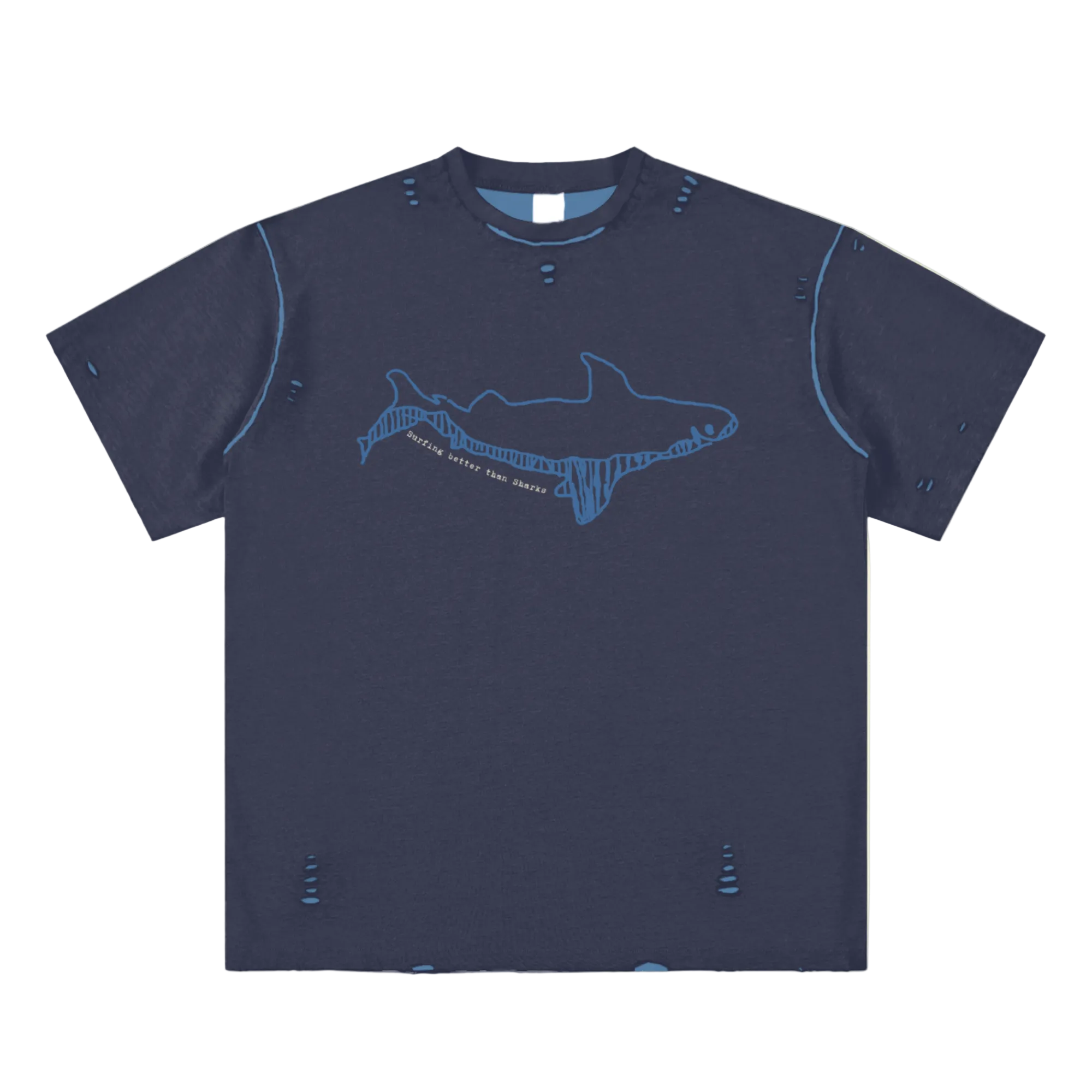 Shark Morsure Surfing Knit